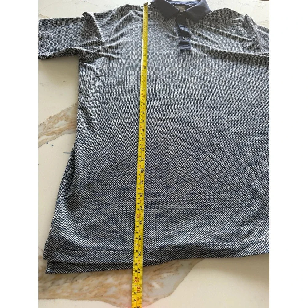 Callaway Opti-Dri Herringbone Golf Polo Shirt Size Large